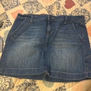 Old Navy Size 8 Denim Mini Skirt